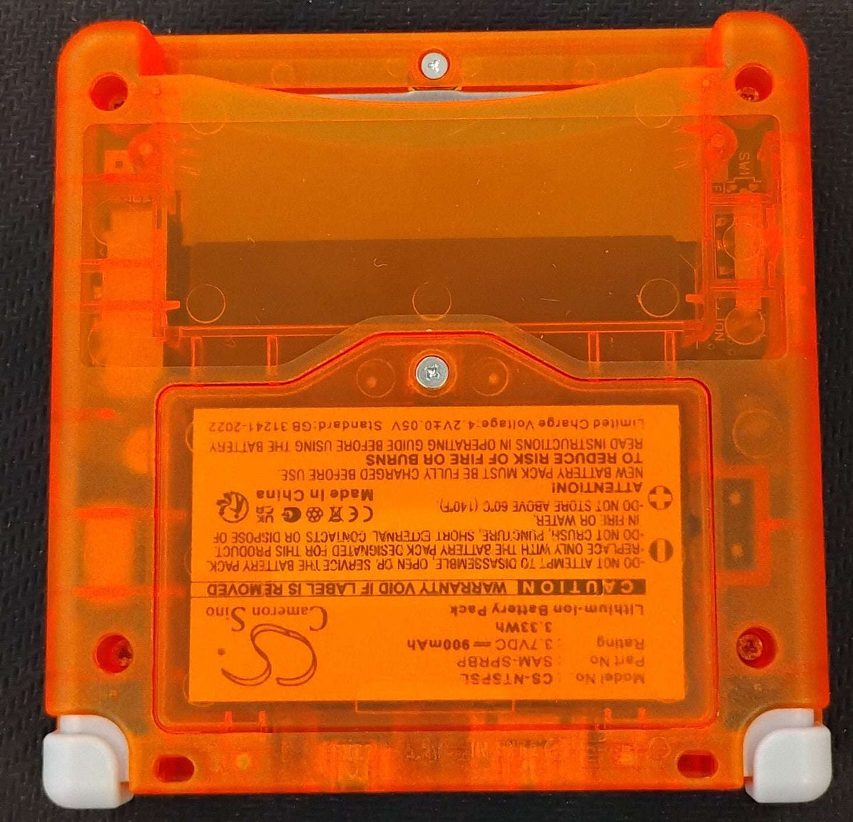 
                  
                    Gameboy Advance SP AGS-001 Konsol Charizard Design (Reshell)
                  
                