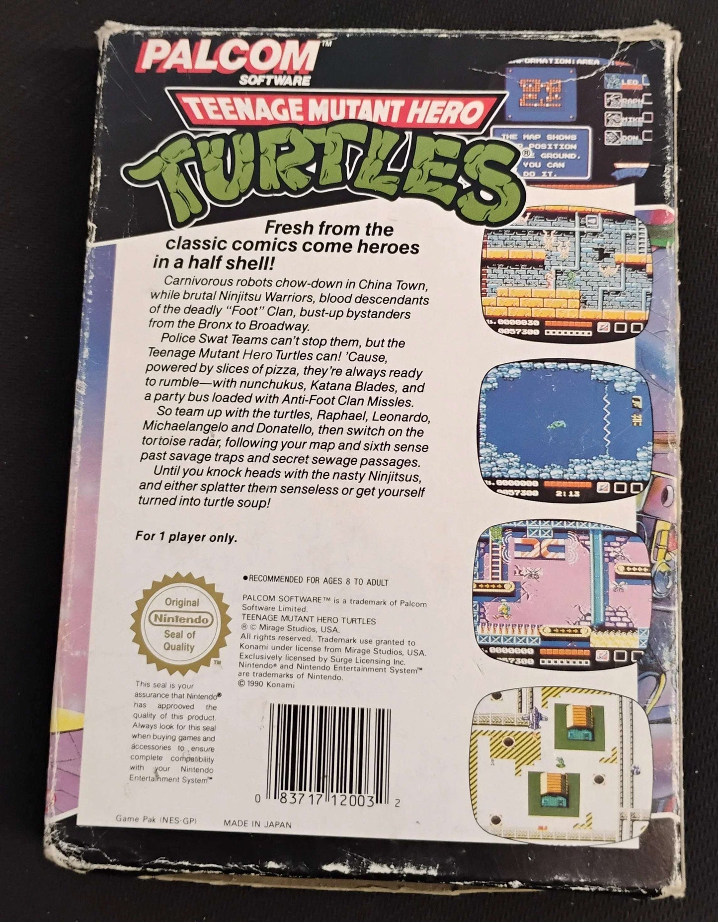 Turtles i æske (SCN)