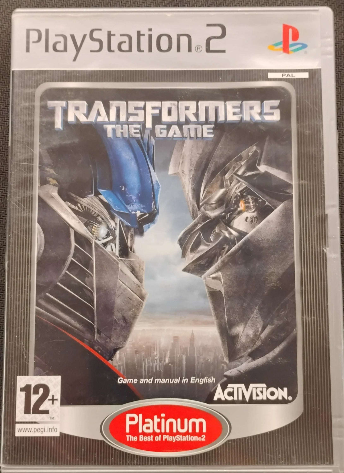 Transformers The Game (Platinum)