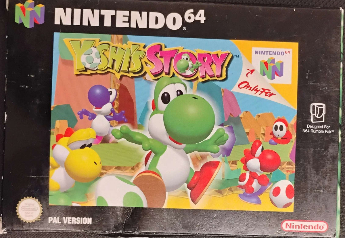 
                  
                    Yoshi's Story i æske (Lidt slid på æsken)
                  
                