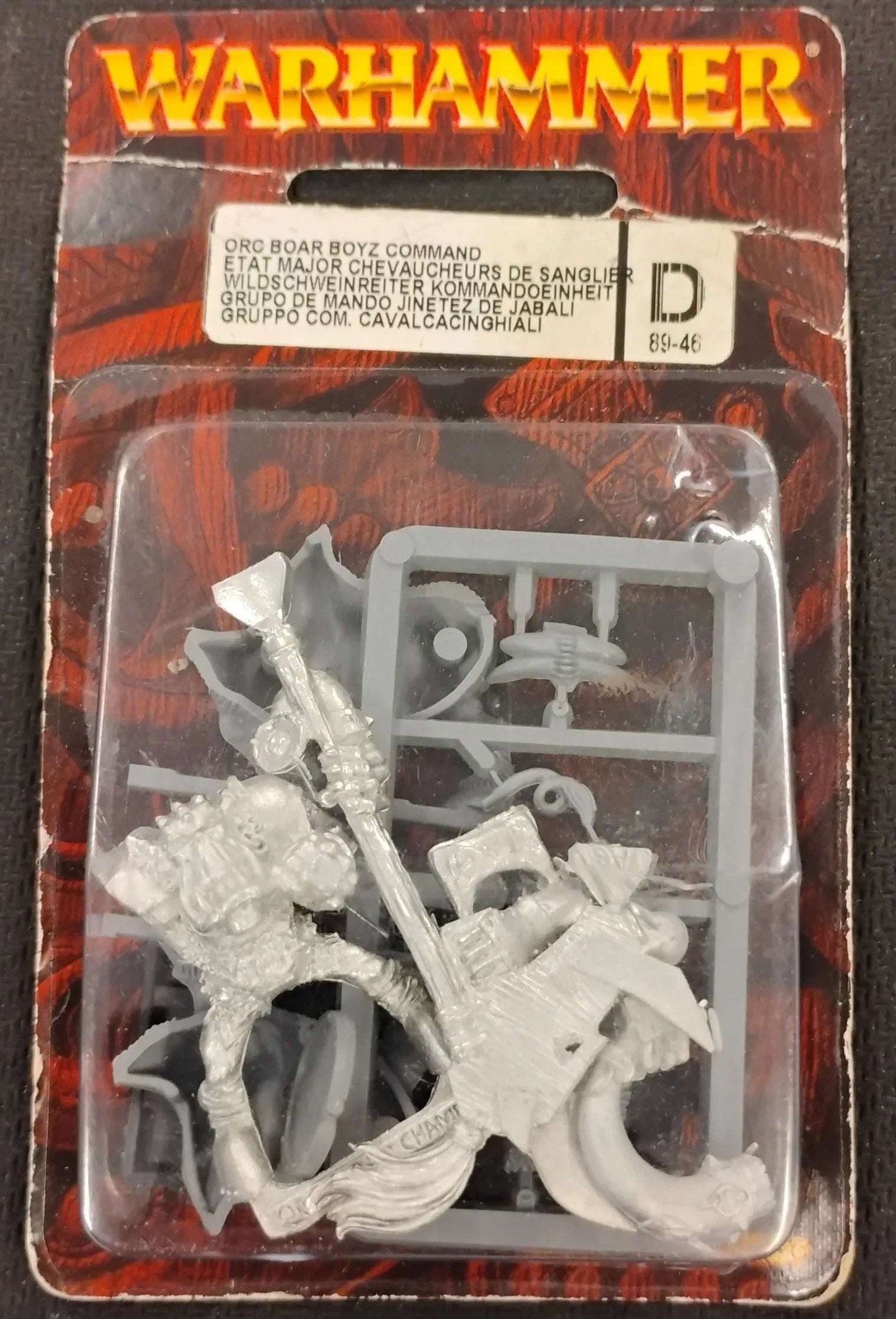 Warhammer: Orc Boar Boyz Command