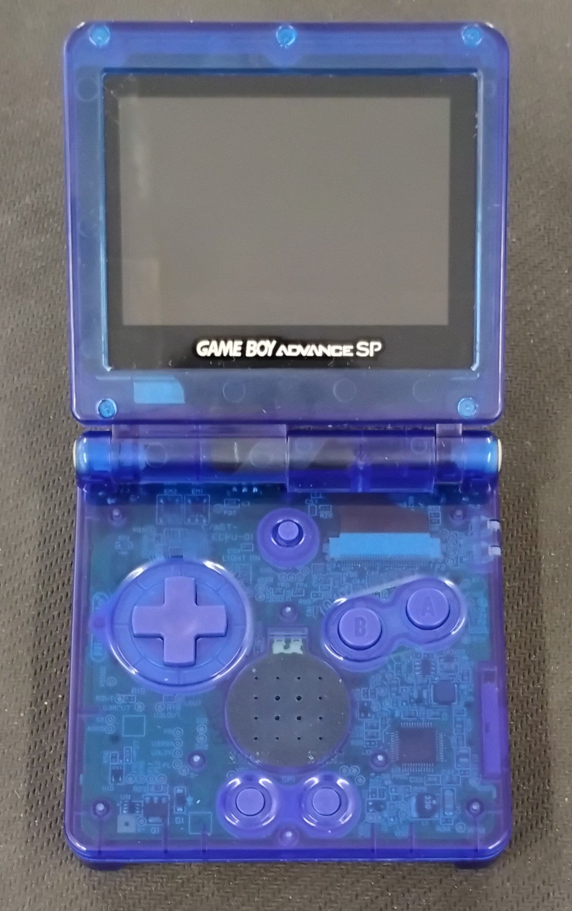 
                  
                    Gameboy Advance SP AGS-101 Konsol Kyogre Design (Reshell) (Mindre fejl)
                  
                