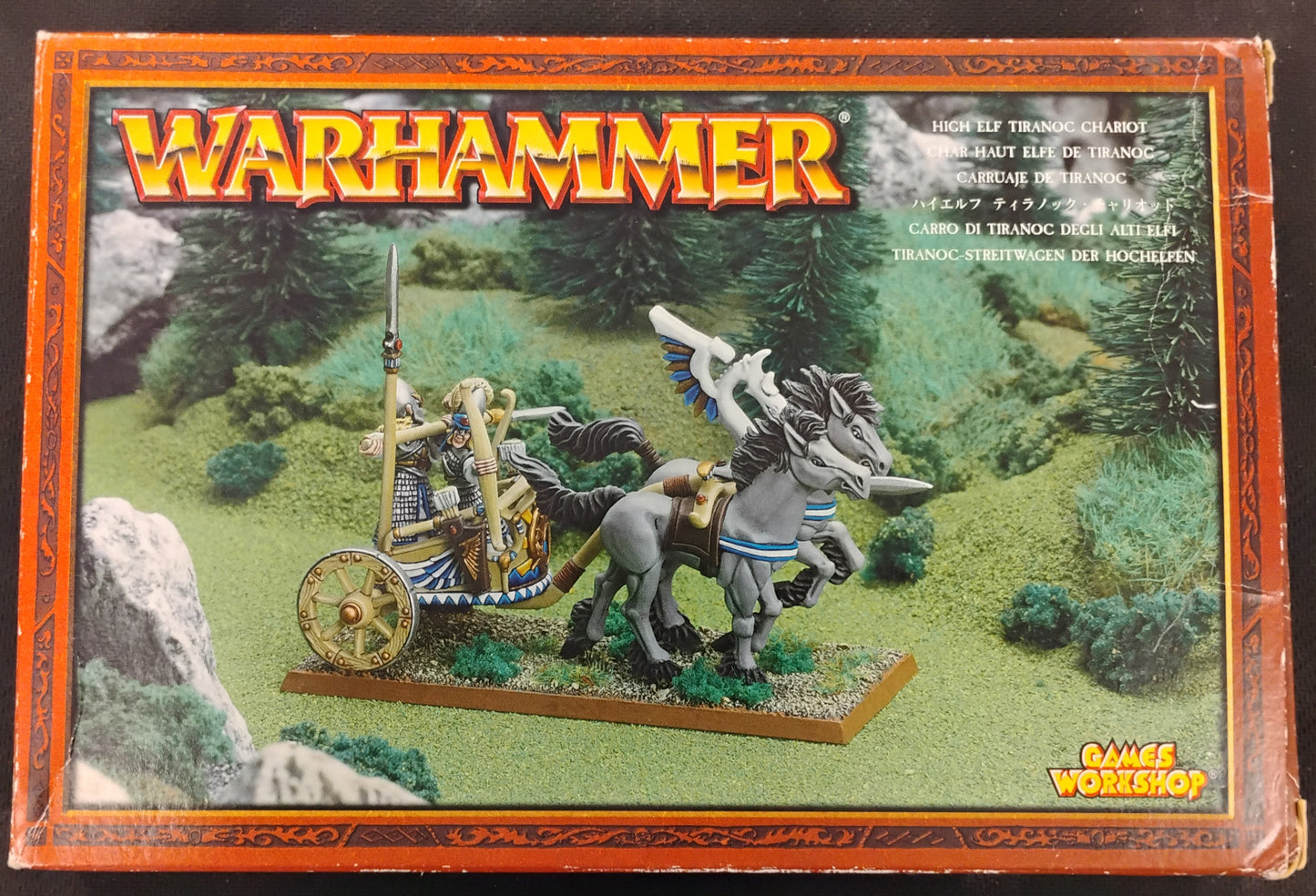 
                  
                    WARHAMMER: HIGH ELF TIRANOC CHARIOT
                  
                