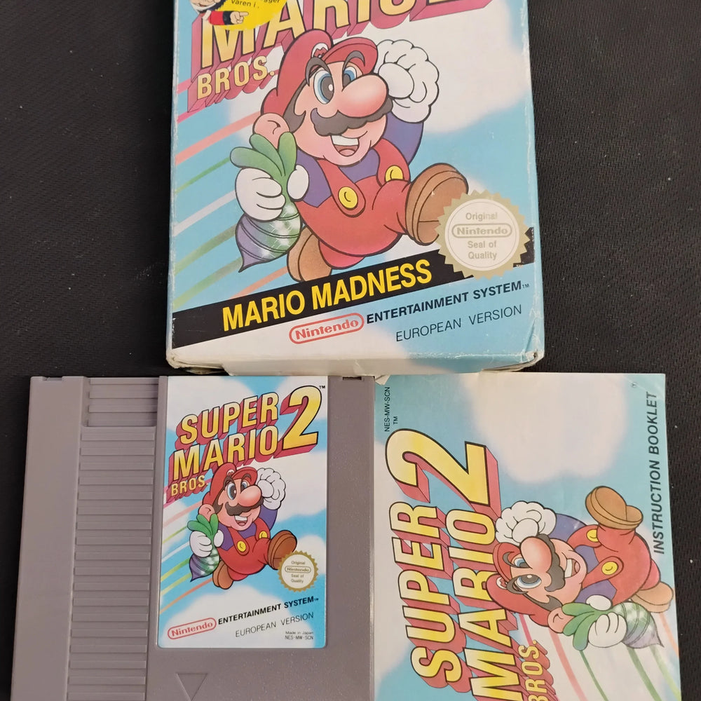 
                  
                    Super Mario Bros. 2 i æske (SCN)
                  
                