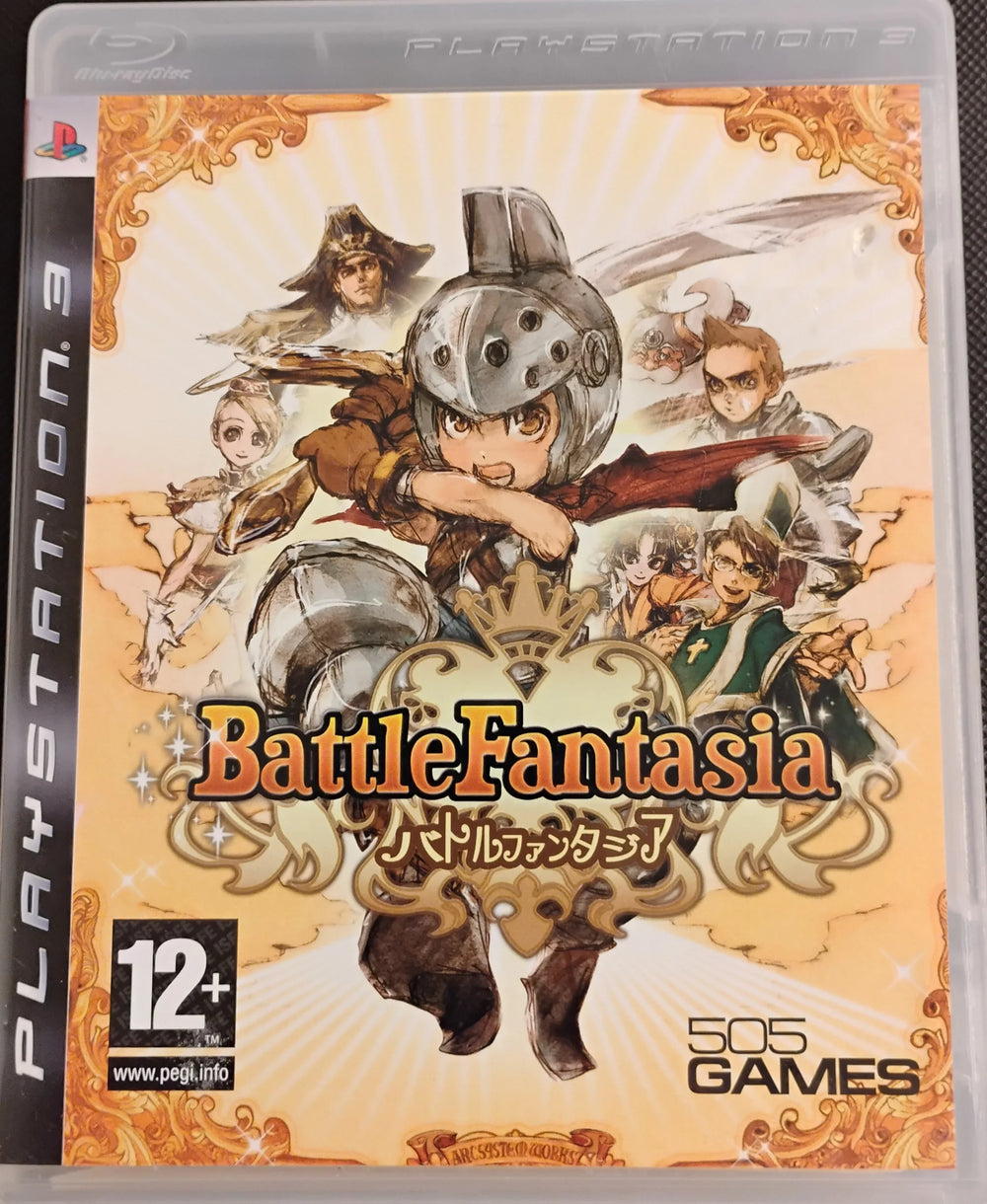 BattleFantasia (Spansk cover & manual) (Kosmetiske fejl)
