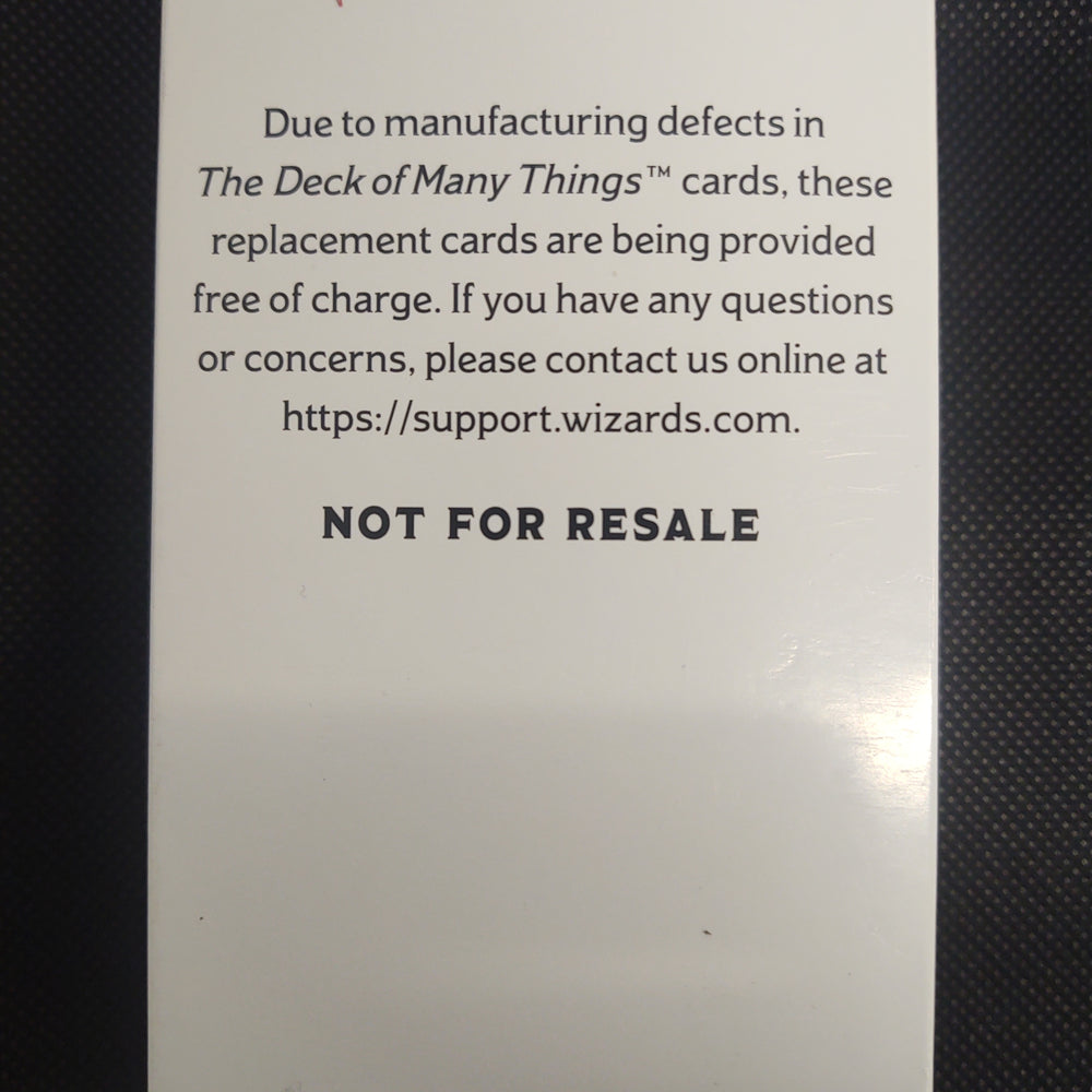 
                  
                    The Deck of Many Things (Alternate Cover)
                  
                