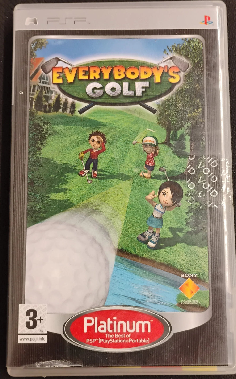Everybody's Golf (Platinum) (Kosmetiske fejl)