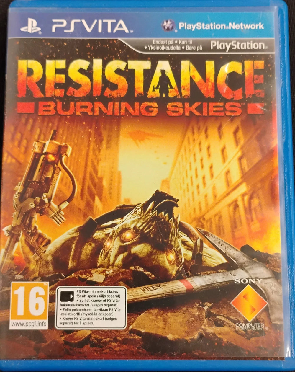 Resistance: Burning Skies