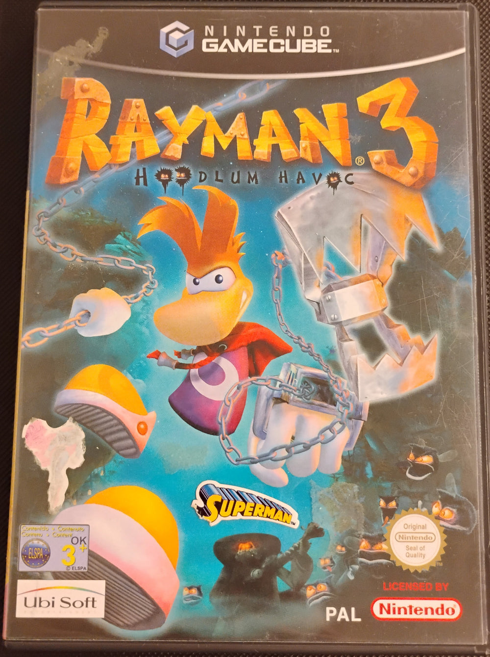 Rayman 3: Hoodlum Havoc (Kosmetiske fejl)