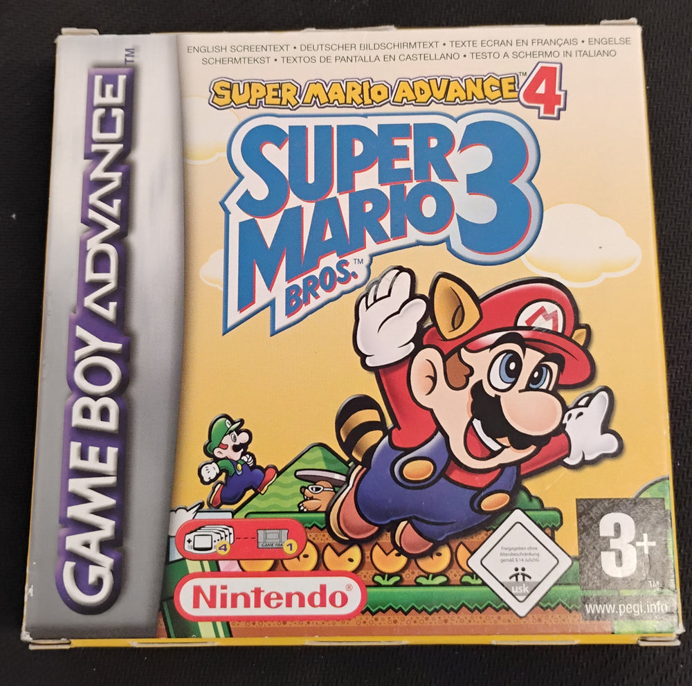 Super Mario Advance 4: Super Mario Bros 3 i æske