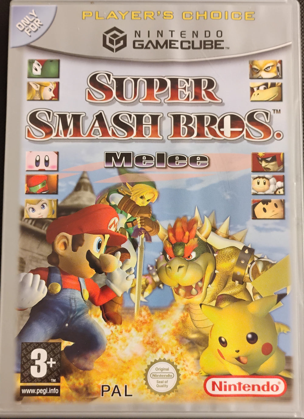 Super Smash Bros Melee (Player's Choice) (Kosmetiske fejl)
