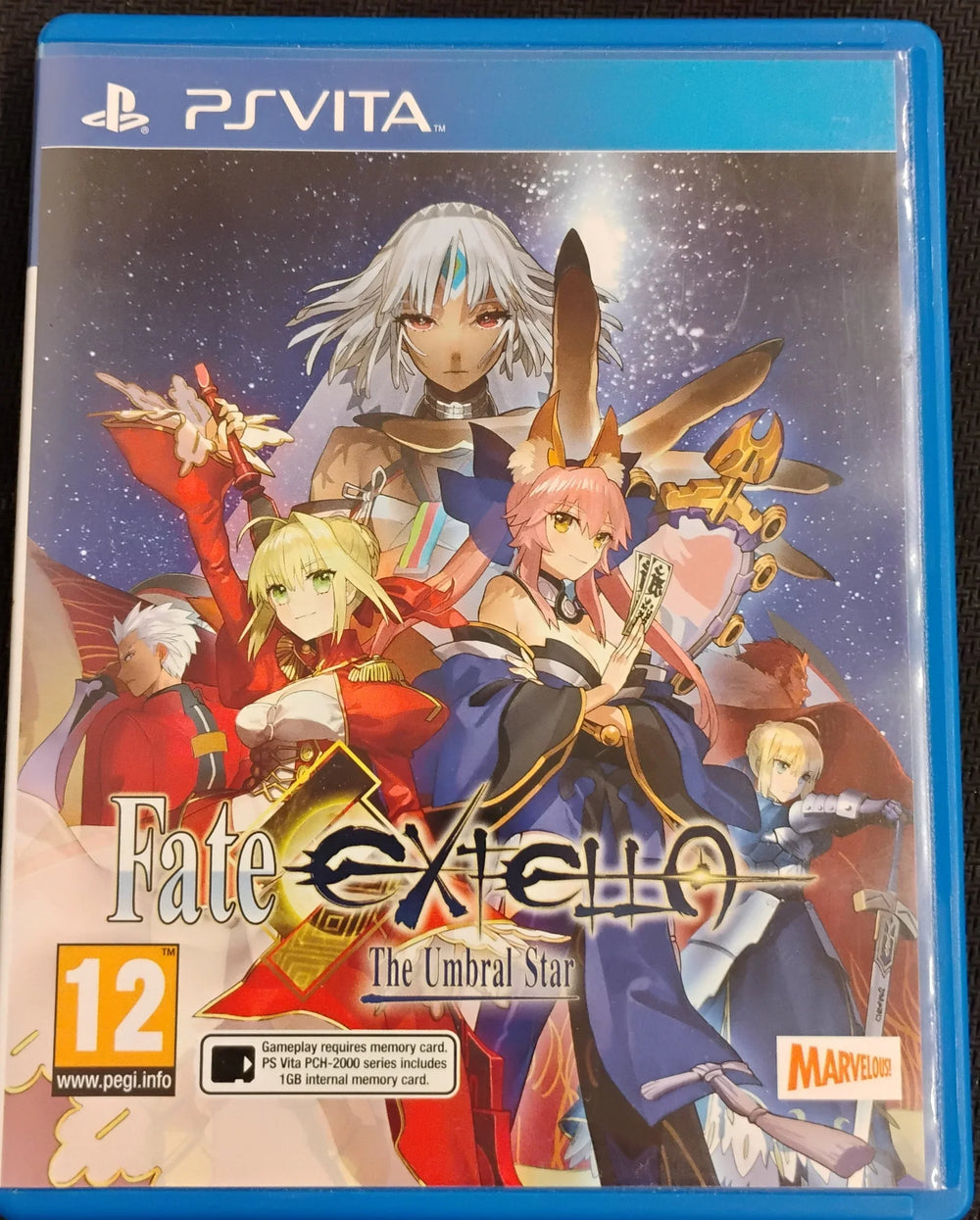 Fate/Extella: The Umbral Star (U. manual)