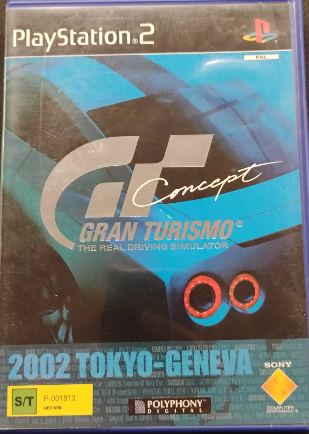 Gran Turismo Concept 2002 Tokyo-Geneva (U. manual)