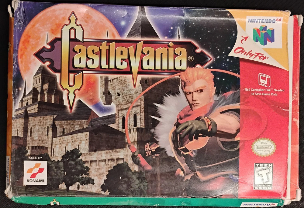 Castlevania i æske (Kosmetiske fejl) (NTSC)