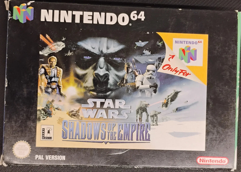 Star Wars Shadows of The Empire i æske (Lidt slid på æsken)