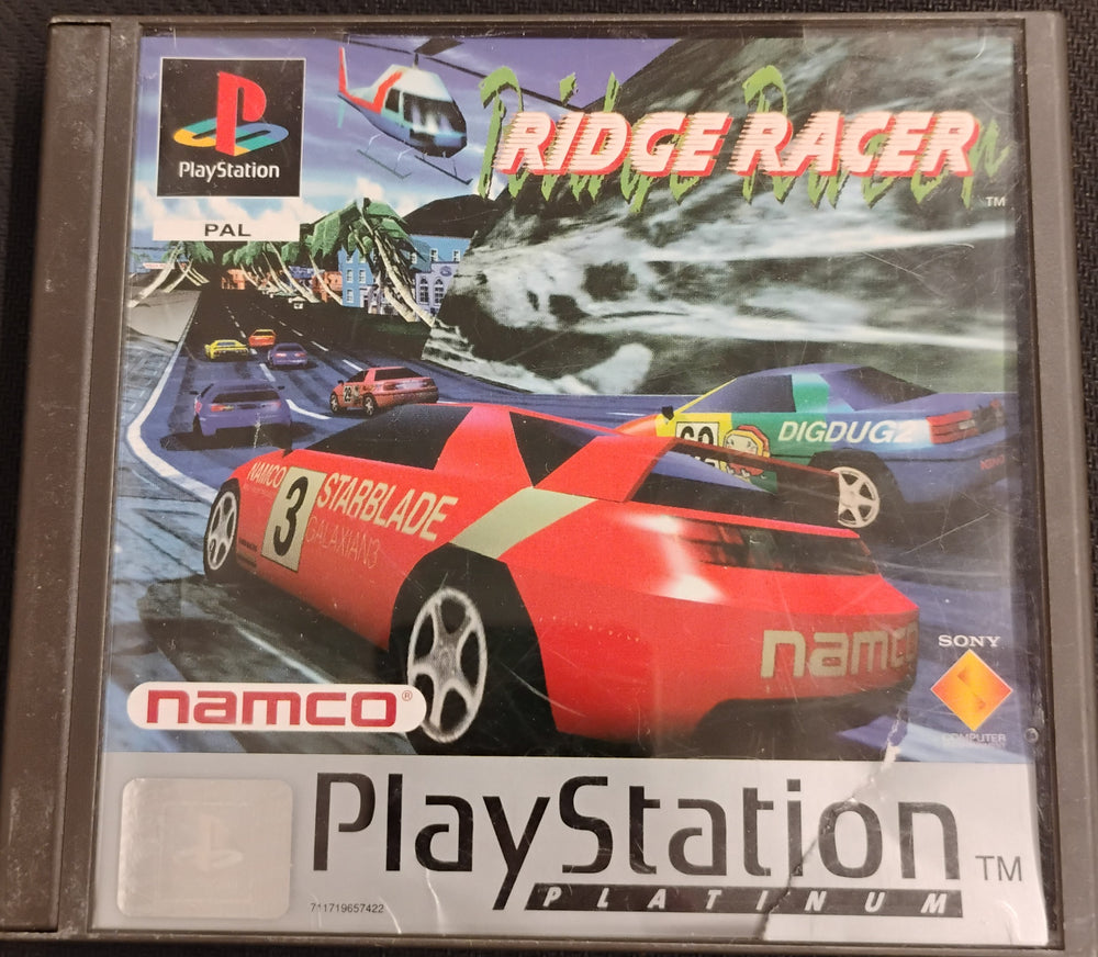 Ridge Racer (Platinum) (Kosmetiske fejl)
