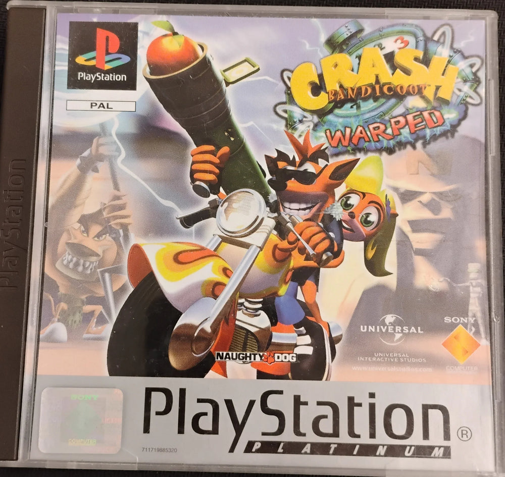 Crash Bandicoot 3 Warped (Platinum)