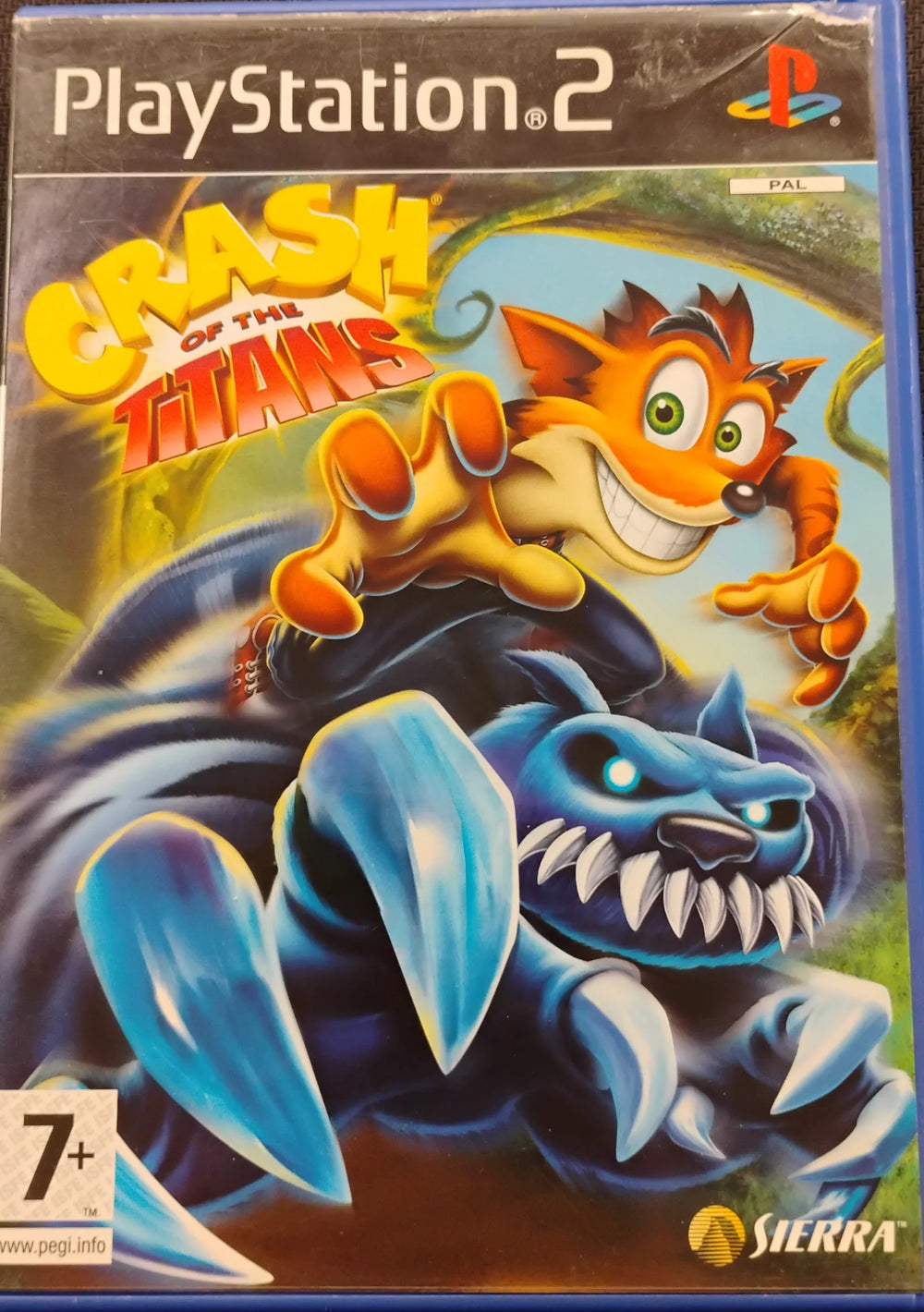 Crash of The Titans (U. manual) (Kosmetiske fejl)