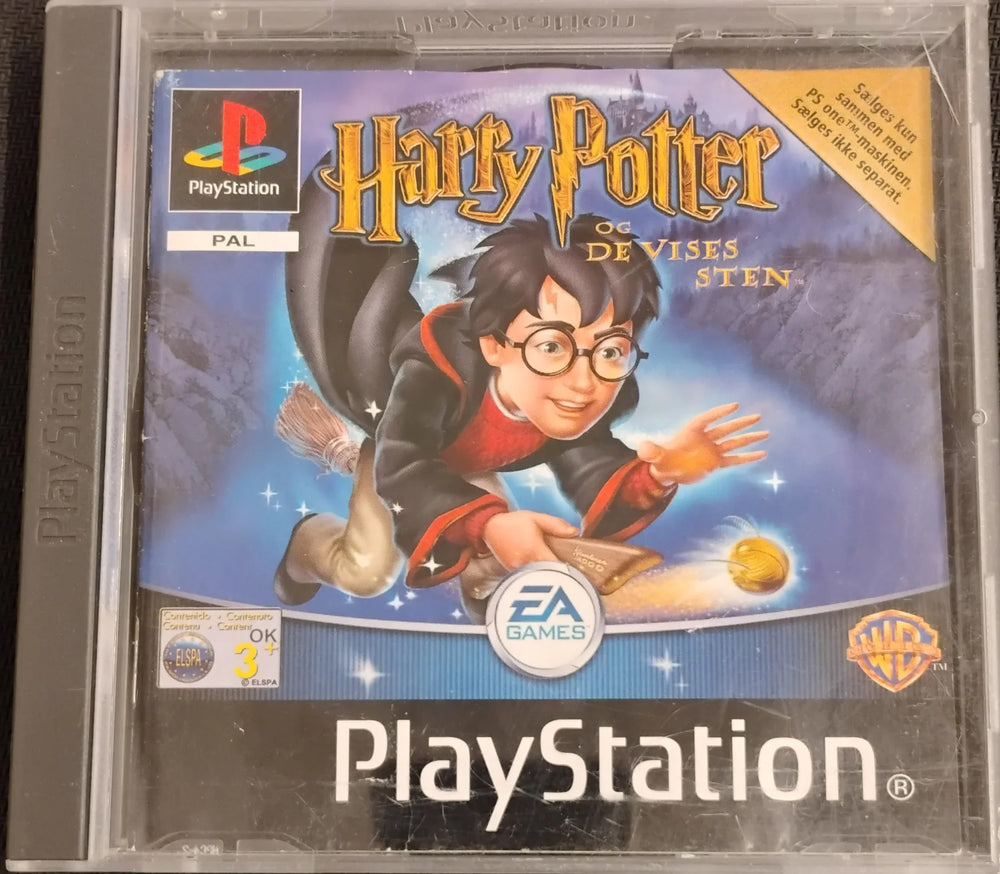 Harry Potter og De Vises Sten (U. front cover) (Sælges ikke separat label)
