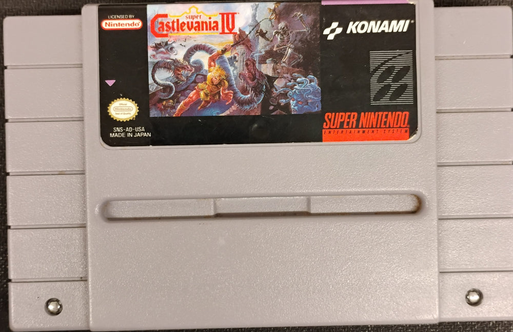 Castlevania 4 (NTSC) (Lidt slidt label)