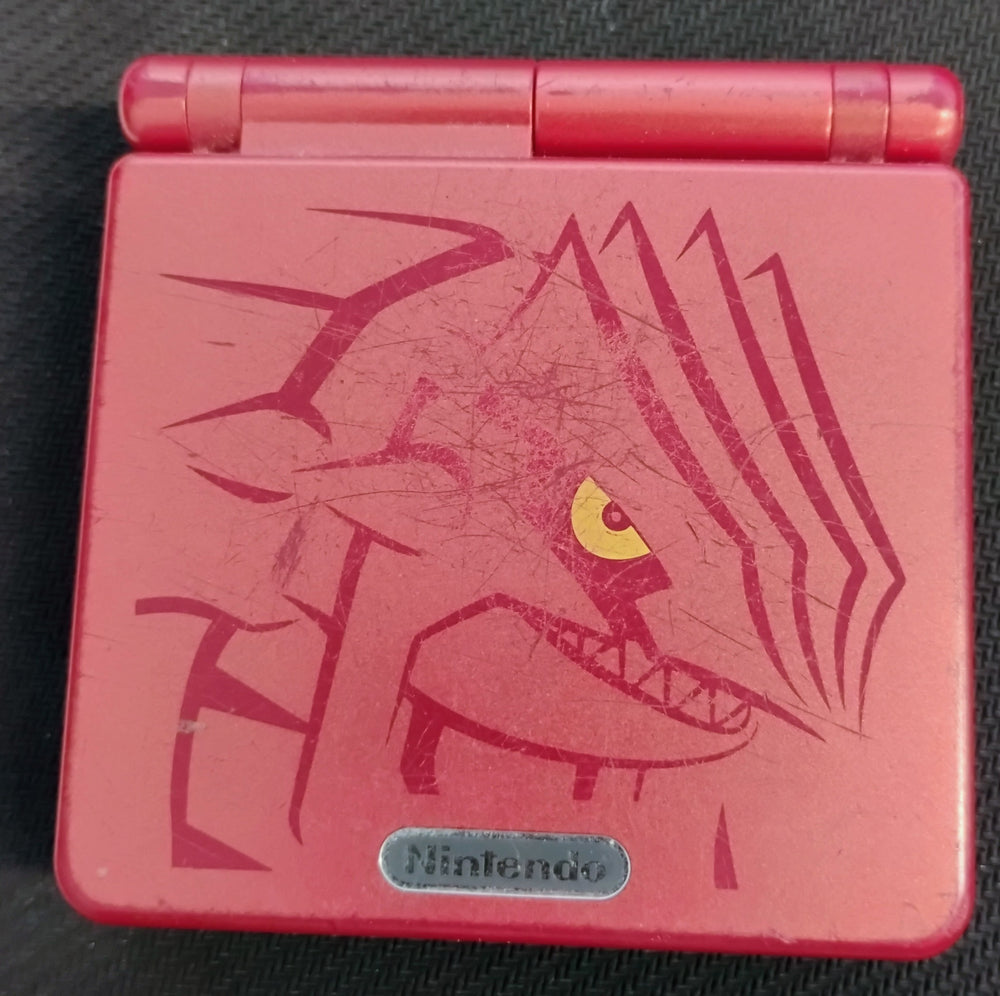 Gameboy Advance SP (Groudon Edition) (Kosmetiske fejl)
