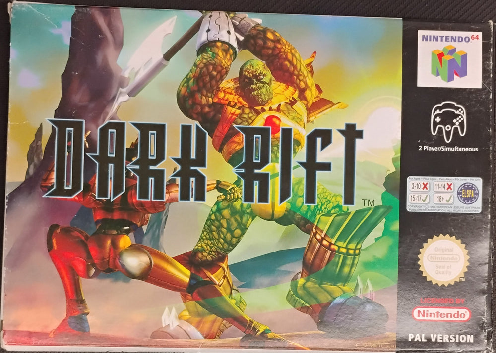 Dark Rift i æske (Lidt slid på æsken)