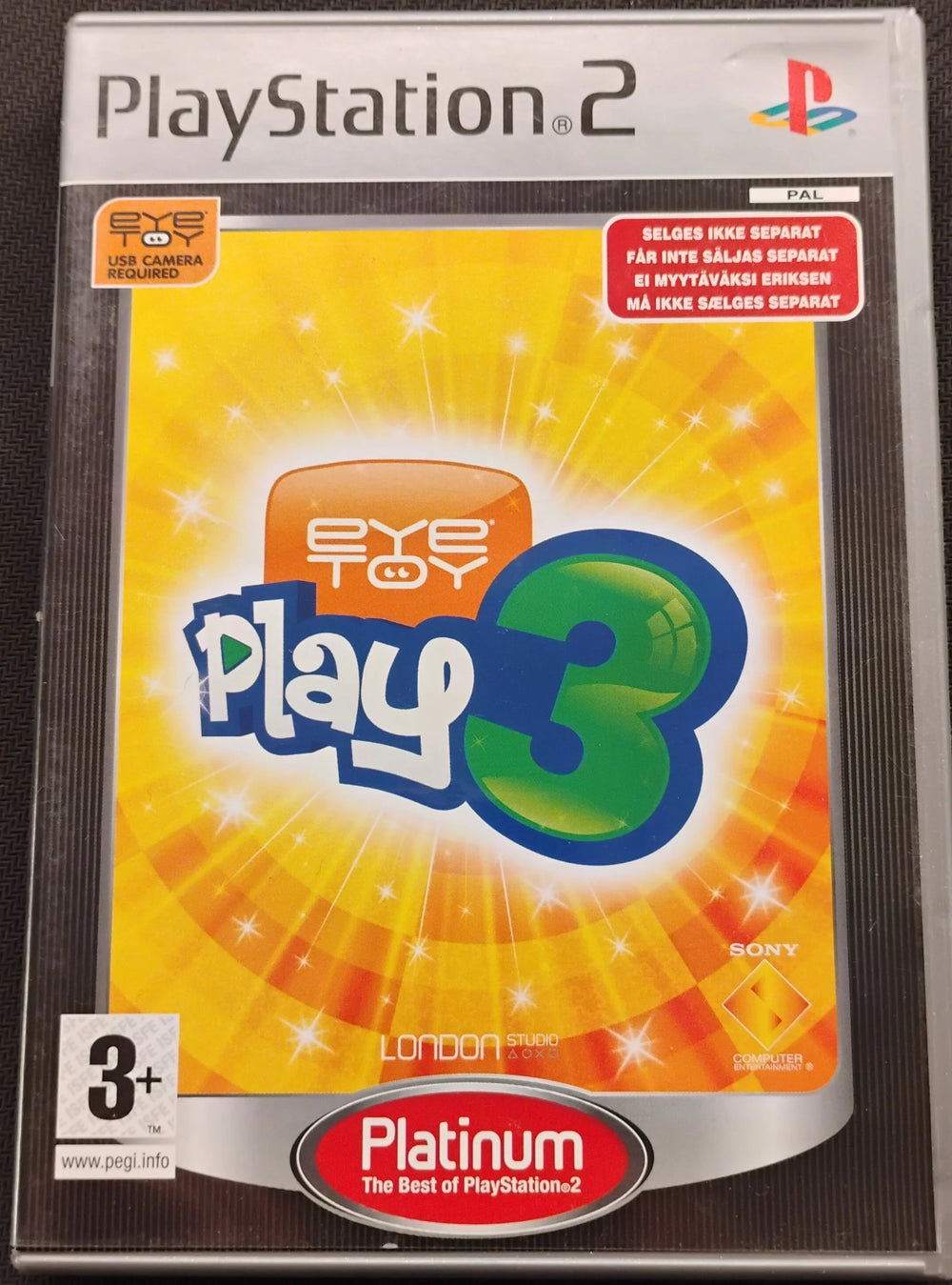 EyeToy: Play 3 (Platinum)