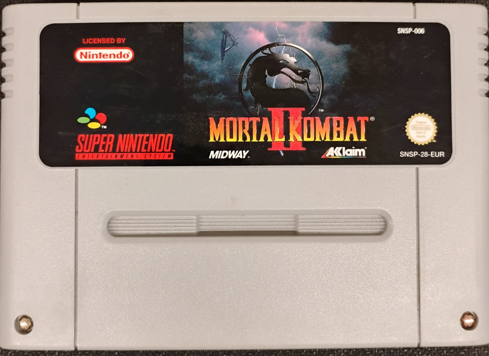 Mortal Kombat 2 (Tegnet på label) (EUR)