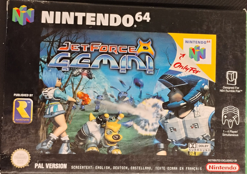 Jet Force Gemini i æske