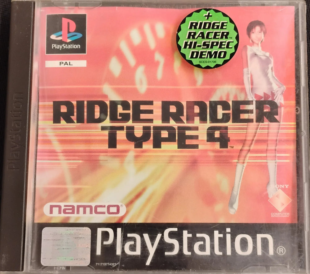Ridge Racer Type 4 (Tysk) (U. manual)