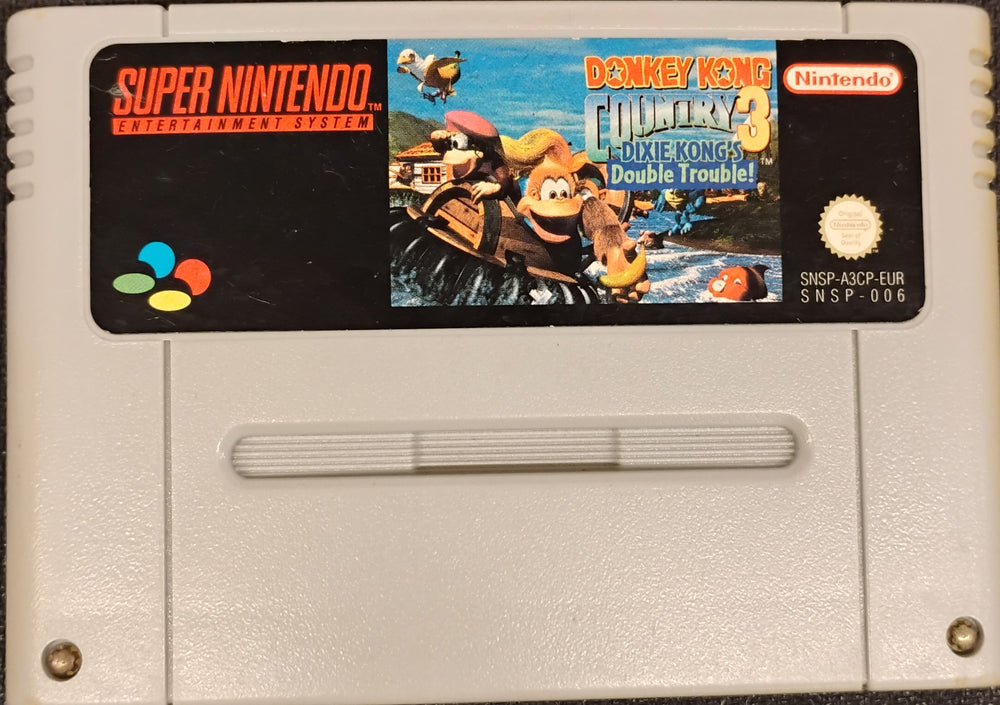 Donkey Kong Country 3 (EUR) (Kosmetiske fejl)
