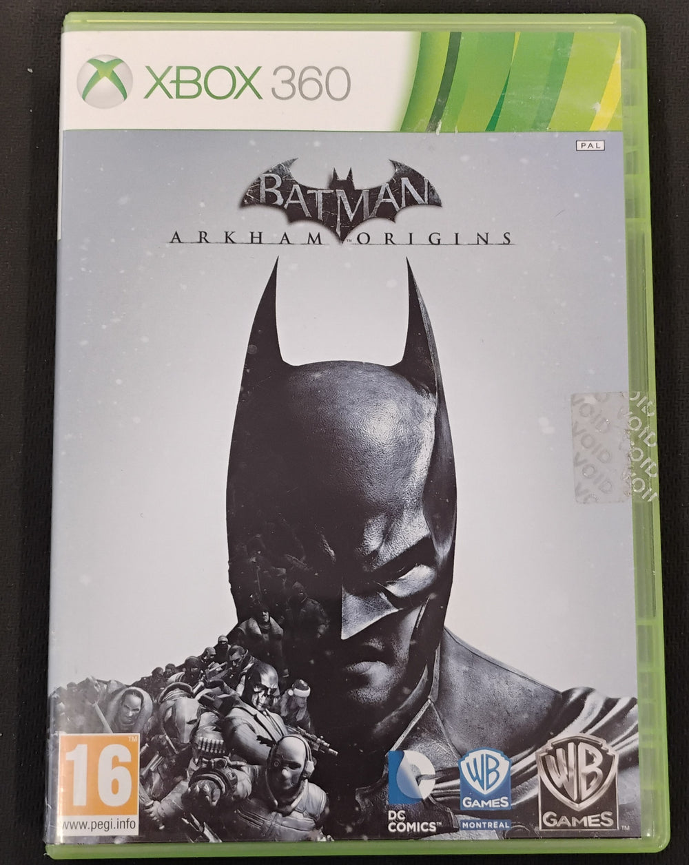 Batman Arkham Origins (U. manual)