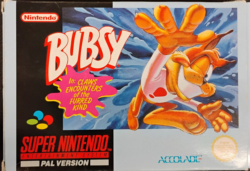 Bubsy i æske (UKV) (Lidt slid på æsken)