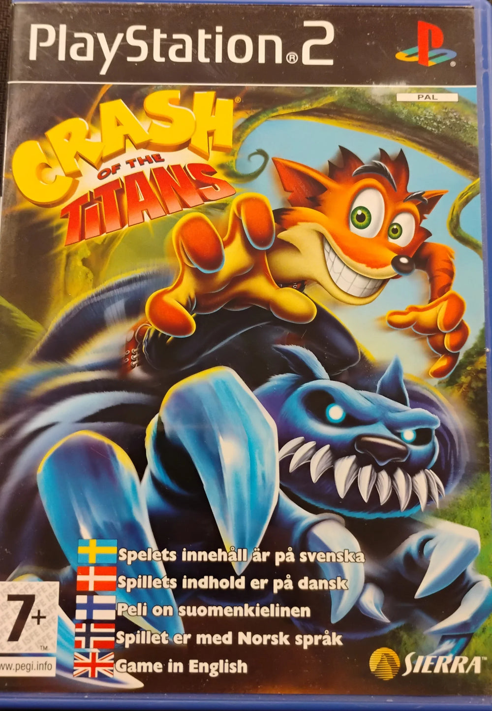 Crash of The Titans (U. manual)