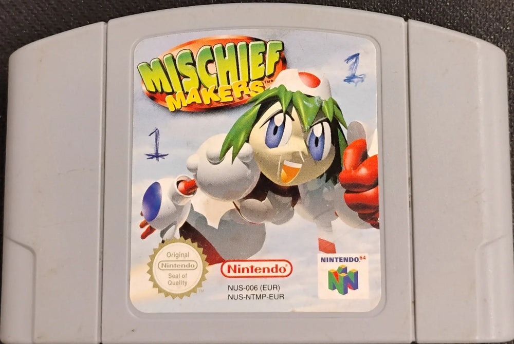 Mischief Makers (Kosmetiske fejl)