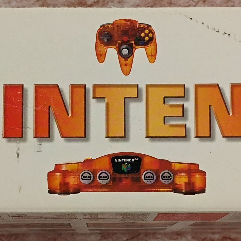 
                  
                    N64 Konsol i æske (Fire Orange)
                  
                