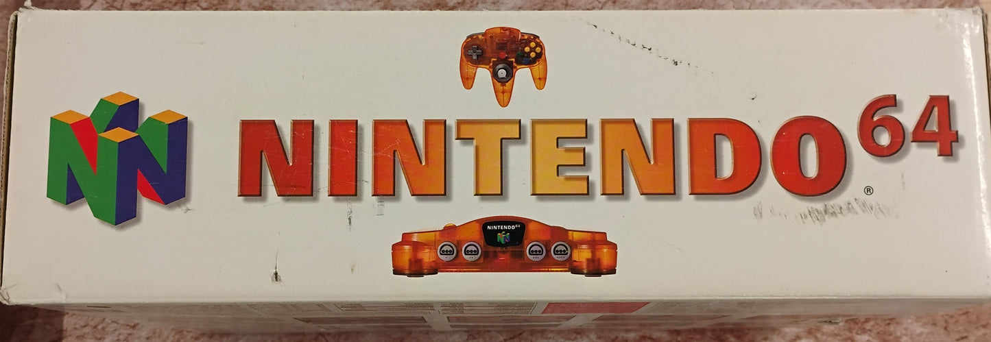 
                  
                    N64 Konsol i æske (Fire Orange)
                  
                