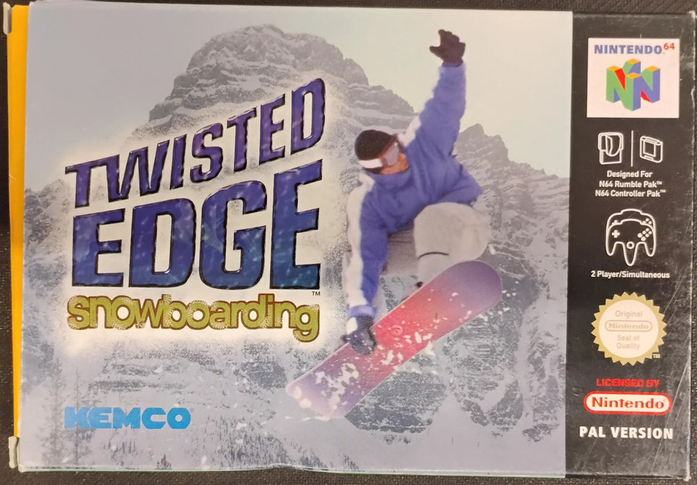 Twisted Edge Snowboarding i æske (Mindre kosmetiske fejl)