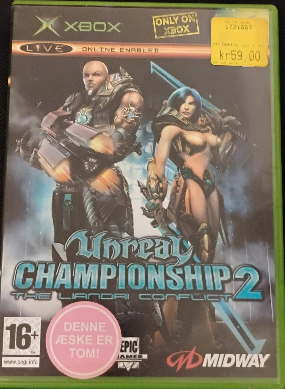 Unreal Championship 2: The Liandri Conflict (Ødelagt manual)