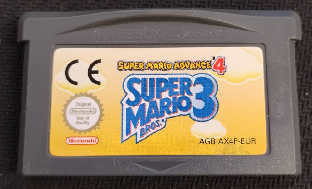 Super Mario Advance 4: Super Mario Bros 3 (Tegnet på label)