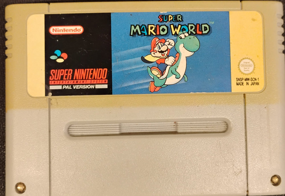Super Mario World (SCN) (Kosmetiske fejl)