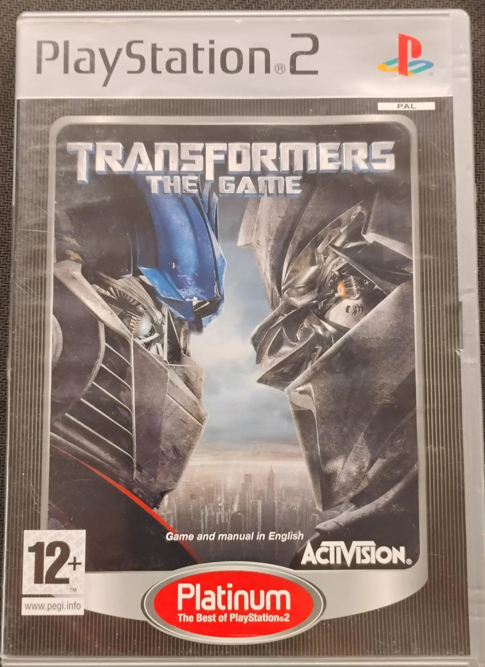Transformers The Game (Platinum)