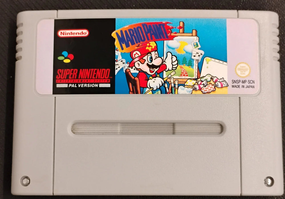Mario Paint (SCN) (Solbleget bagside)