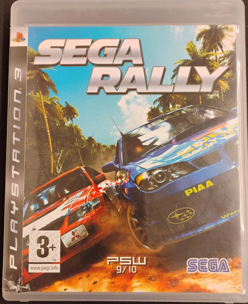 Sega Rally (Kosmetiske fejl)