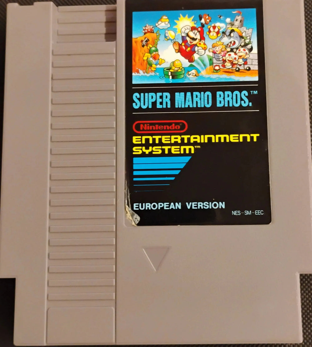 Super Mario Bros (EEC) (Lidt slid på label)
