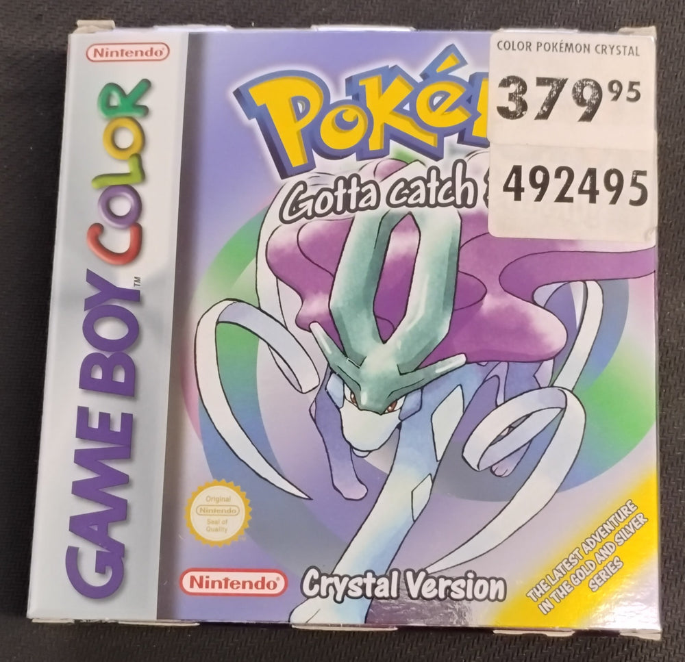 Pokémon Crystal i æske (Uden manual)