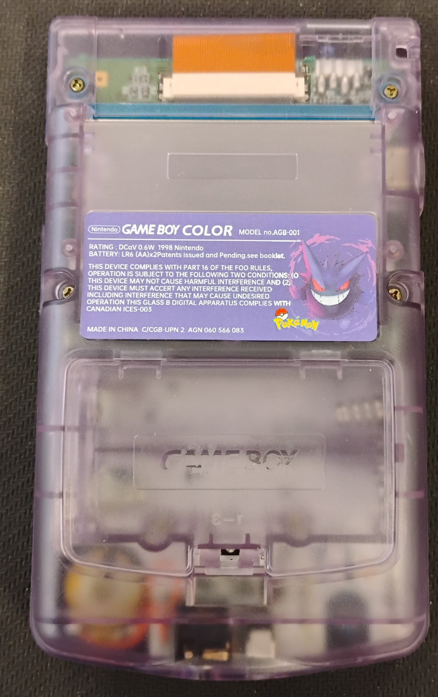 
                  
                    Gameboy Color Konsol Gengar Design (Reshell)
                  
                