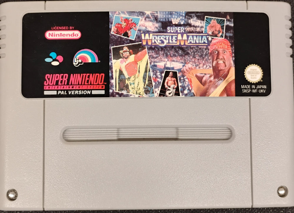 Super Wrestlemania (UKV) (Solbleget bagside)