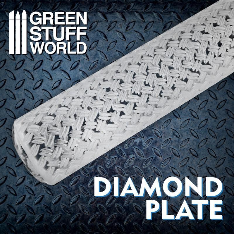Rolling Pin - Diamond Plate - ZZGames.dk