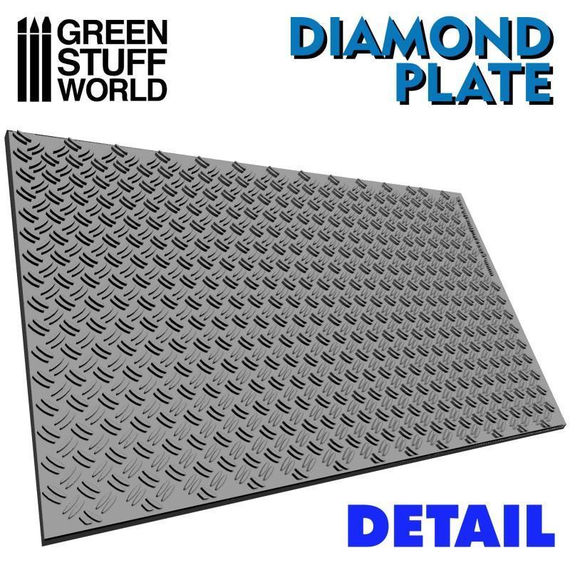 Rolling Pin - Diamond Plate - ZZGames.dk